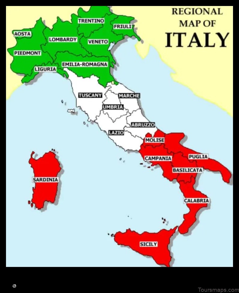 a tour of alto italy a map and guide to the regions top attractions