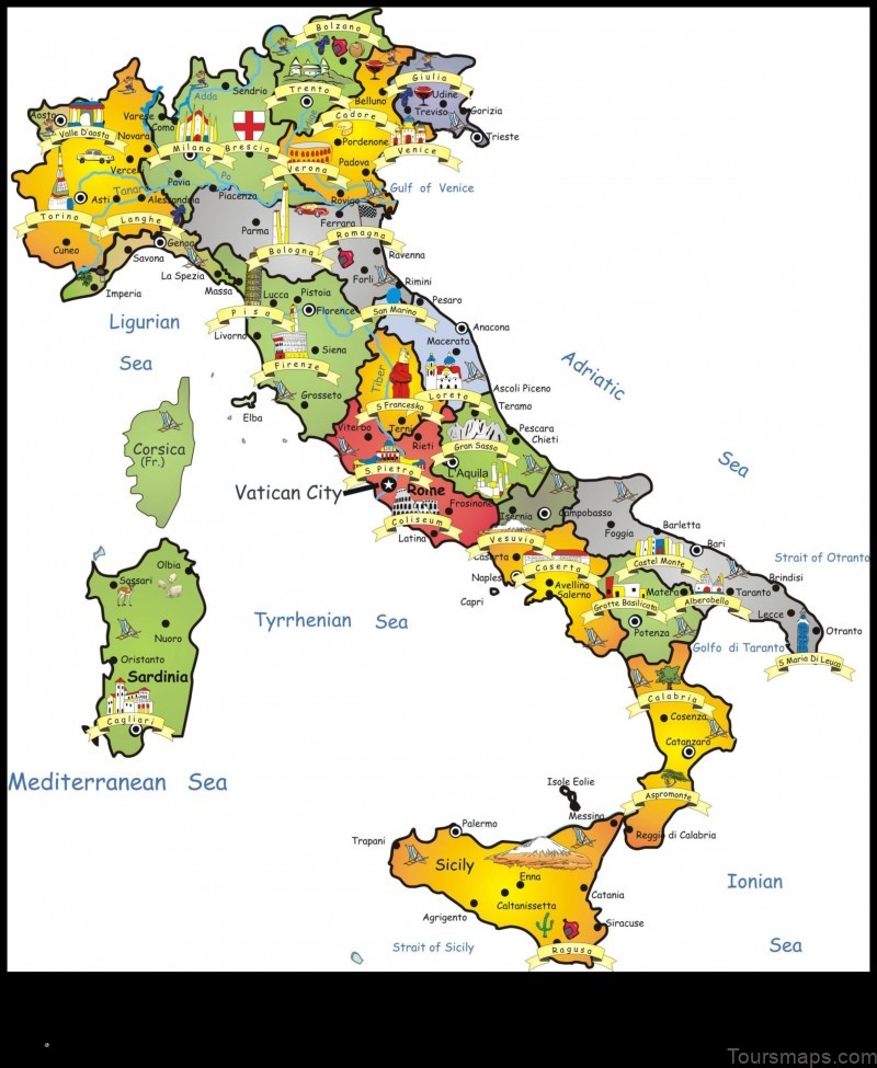 Map of Alto Italy