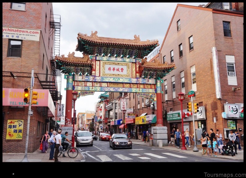 Map of Chinatown United States