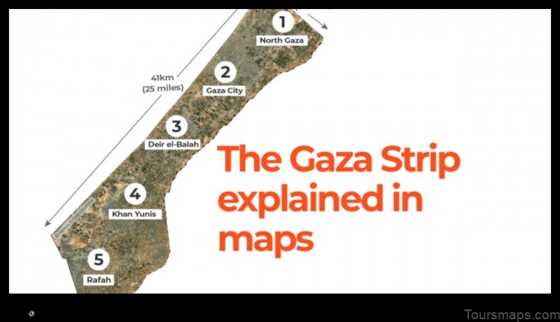 Map of Qibyah West Bank and Gaza Strip