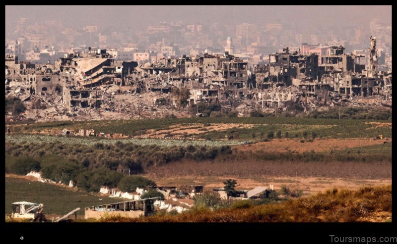 Map of Qibyah West Bank and Gaza Strip