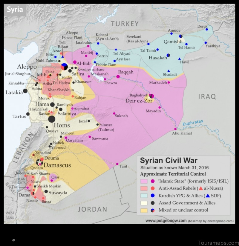 Map of Assads Morocco