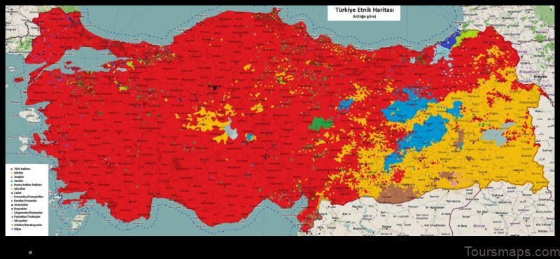 Map of Digor Turkey