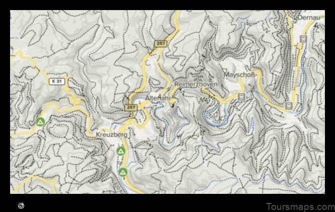 Map of Altenahr Germany