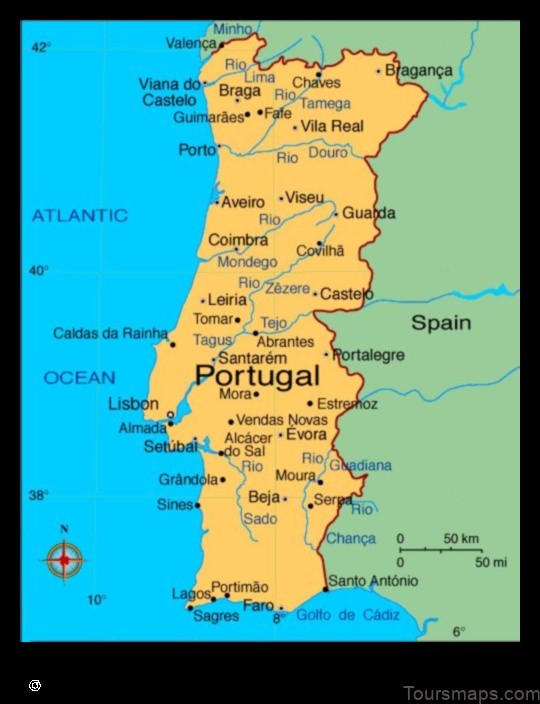 Map of Amiães de Baixo Portugal