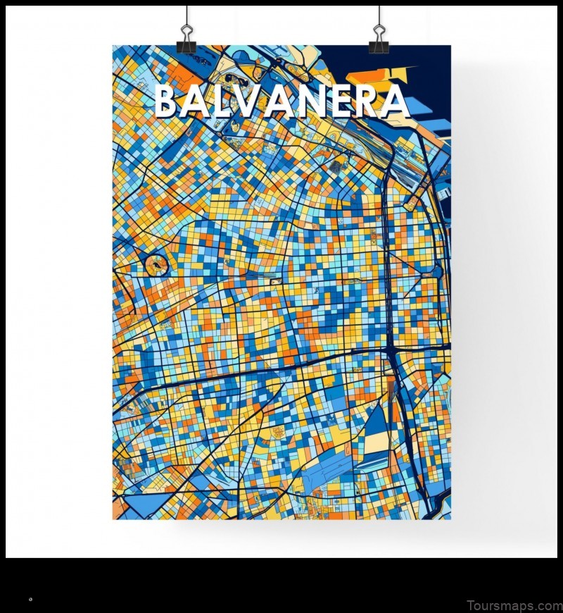 explore balvanera argentina with this detailed map