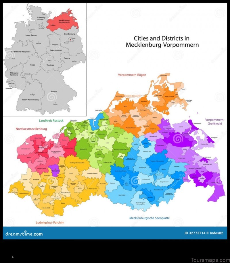 Map of Banzkow Germany