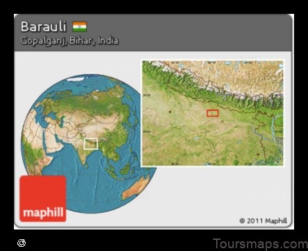 explore barauli india with this detailed map