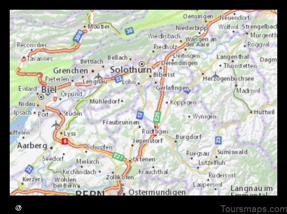 explore batterkinden switzerland with this detailed map