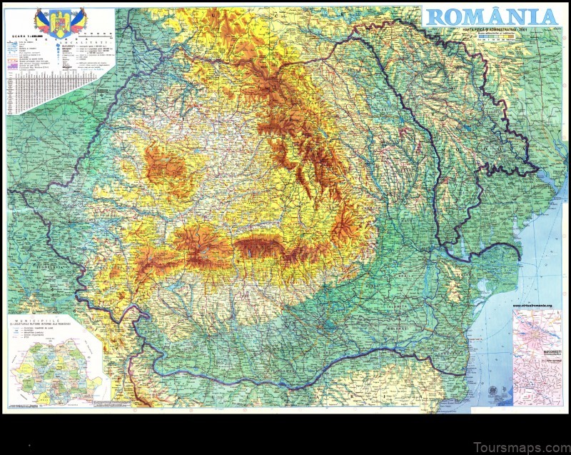 Map of Beciu Romania