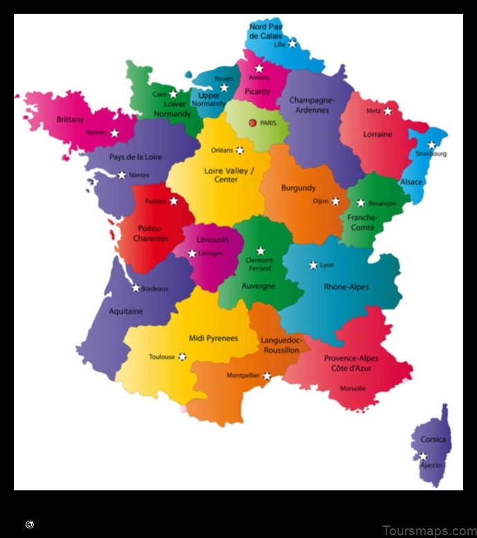 Map of Bègles France