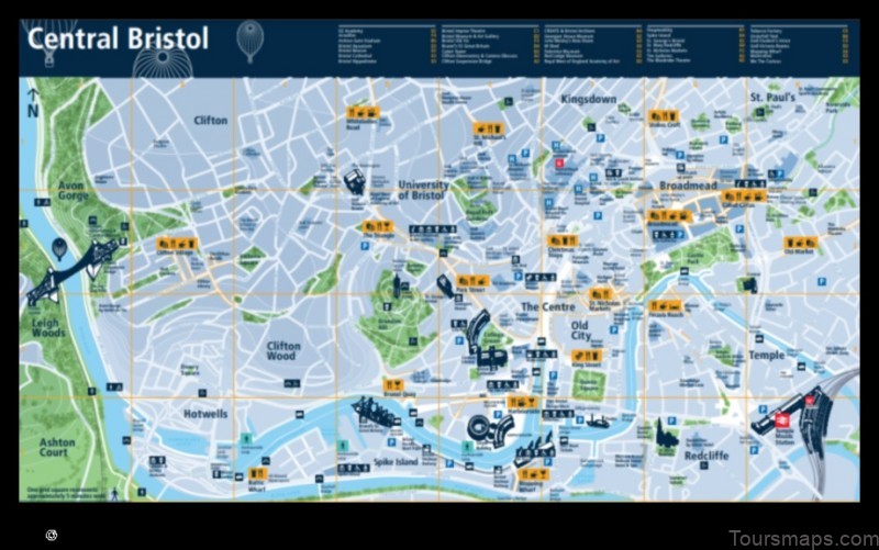 explore bristol united states with this detailed map