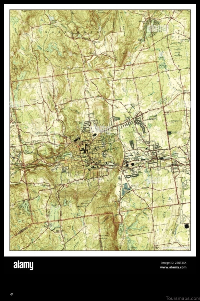 Map of Bristol United States