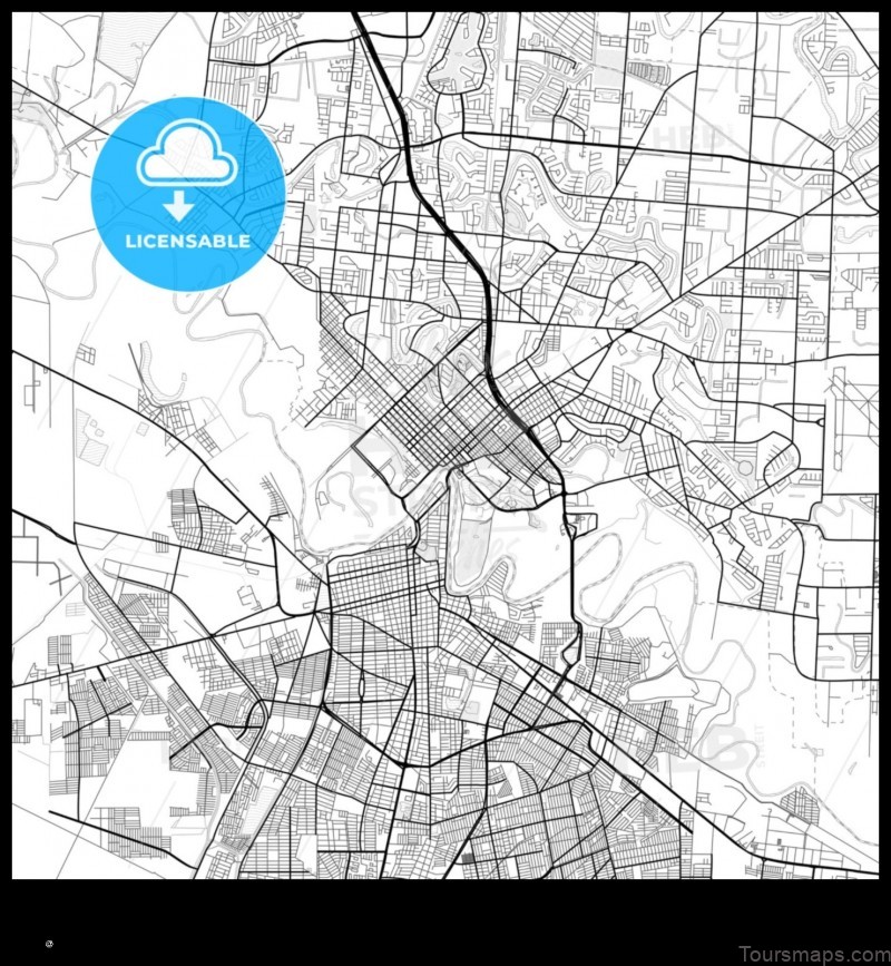 Map of Brownsville United States