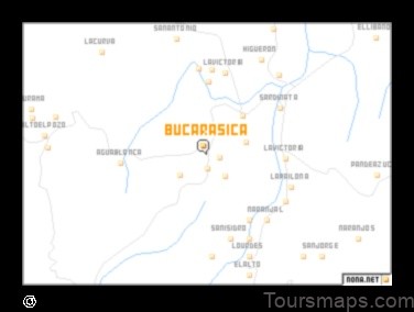 Map of Bucarasica Colombia