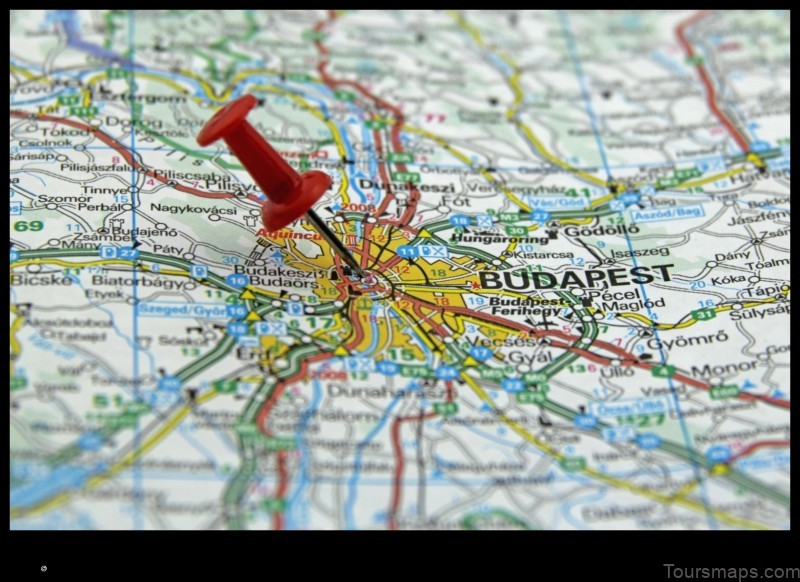 Map of Budapest XVII. kerület Hungary