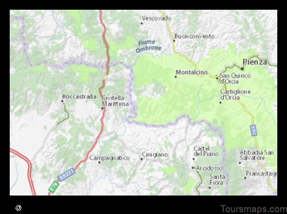 Map of Camigliano Italy