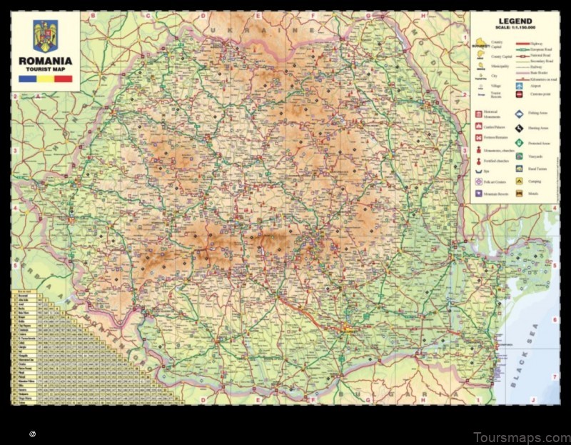 Map of Cârlogani Romania