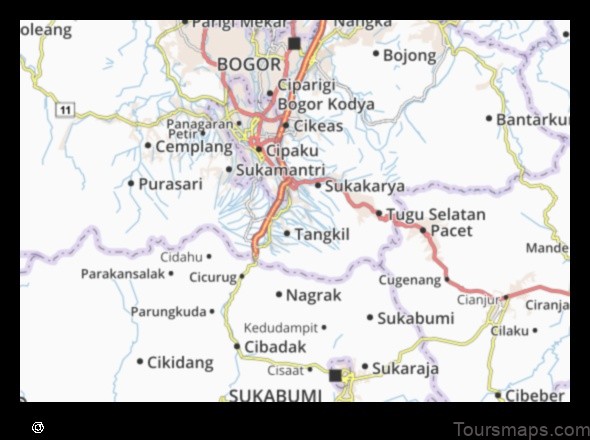 explore cileungsir indonesia with this detailed map