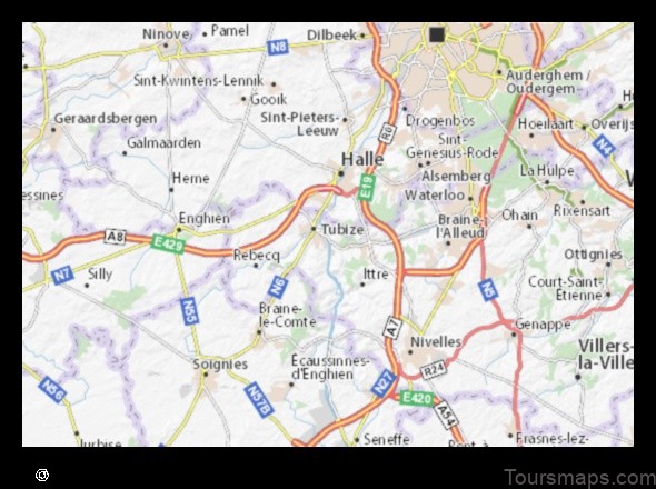 explore clabecq belgium with this detailed map