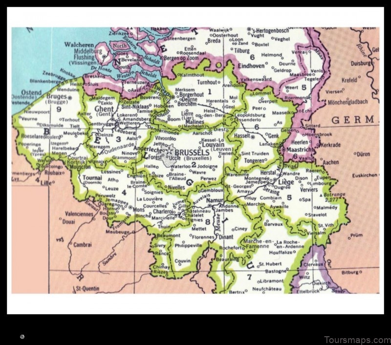 Map of Clabecq Belgium