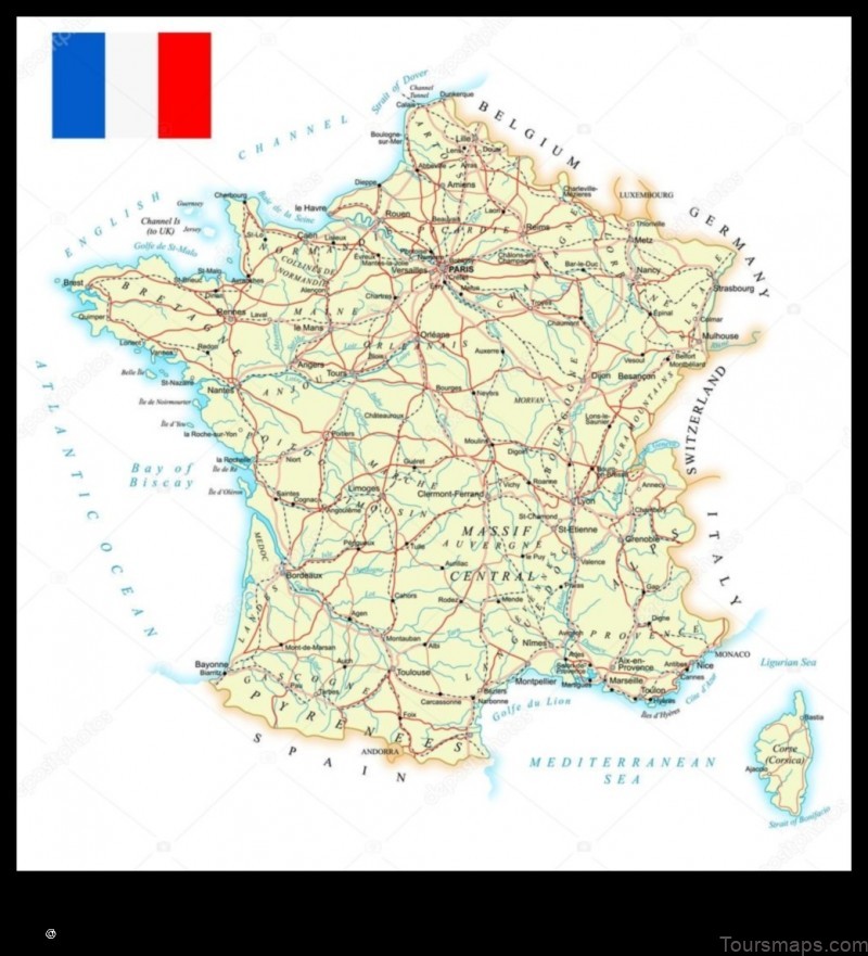 Map of Coëtmieux France