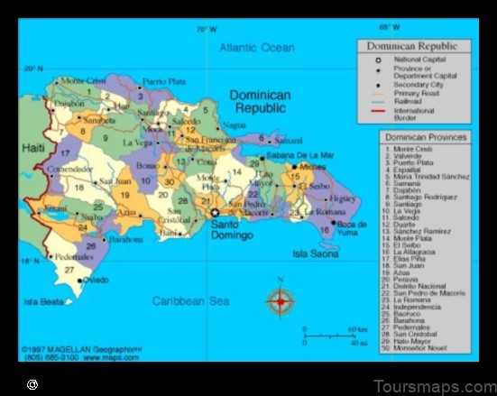 Map of Comendador Dominican Republic