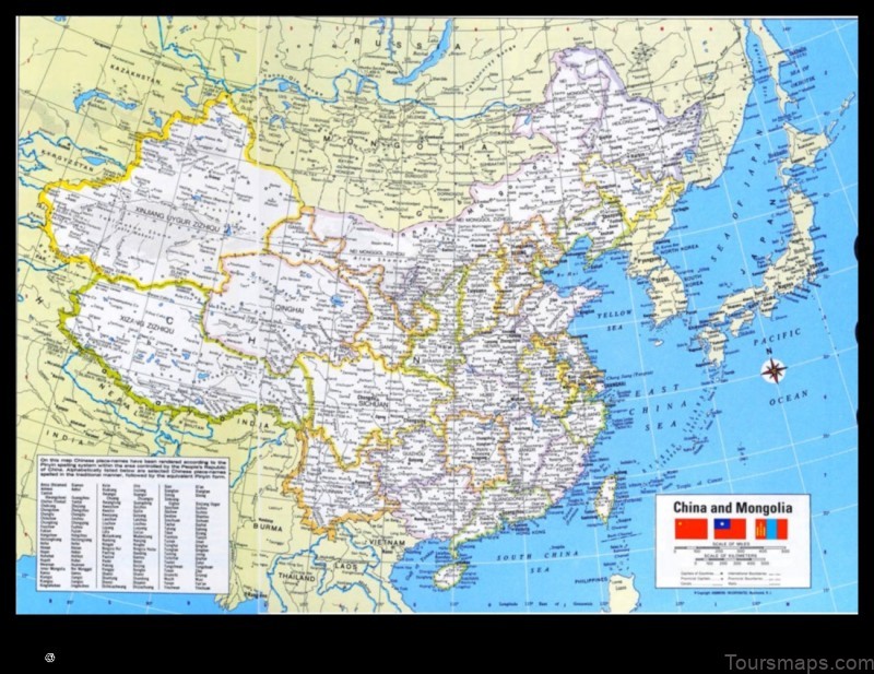 Map of Dengyuantai China