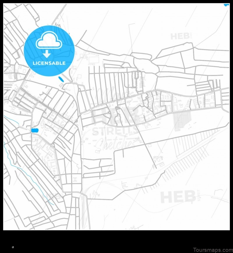 Map of Dovzhansk Ukraine