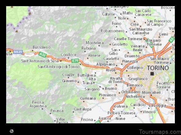 Map of Drubiaglio-Grangia Italy