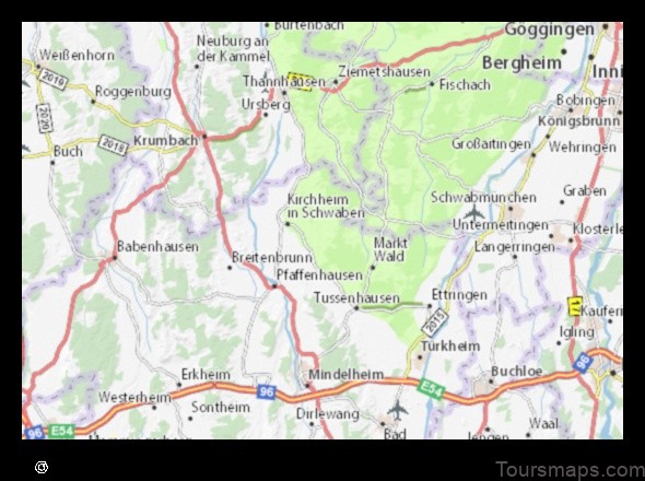 Map of Eppishausen Germany