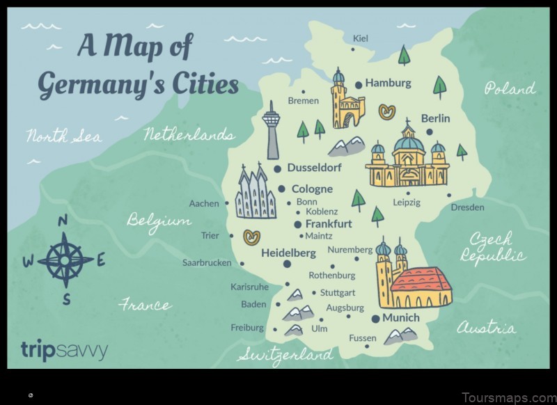 Map of Ering Germany