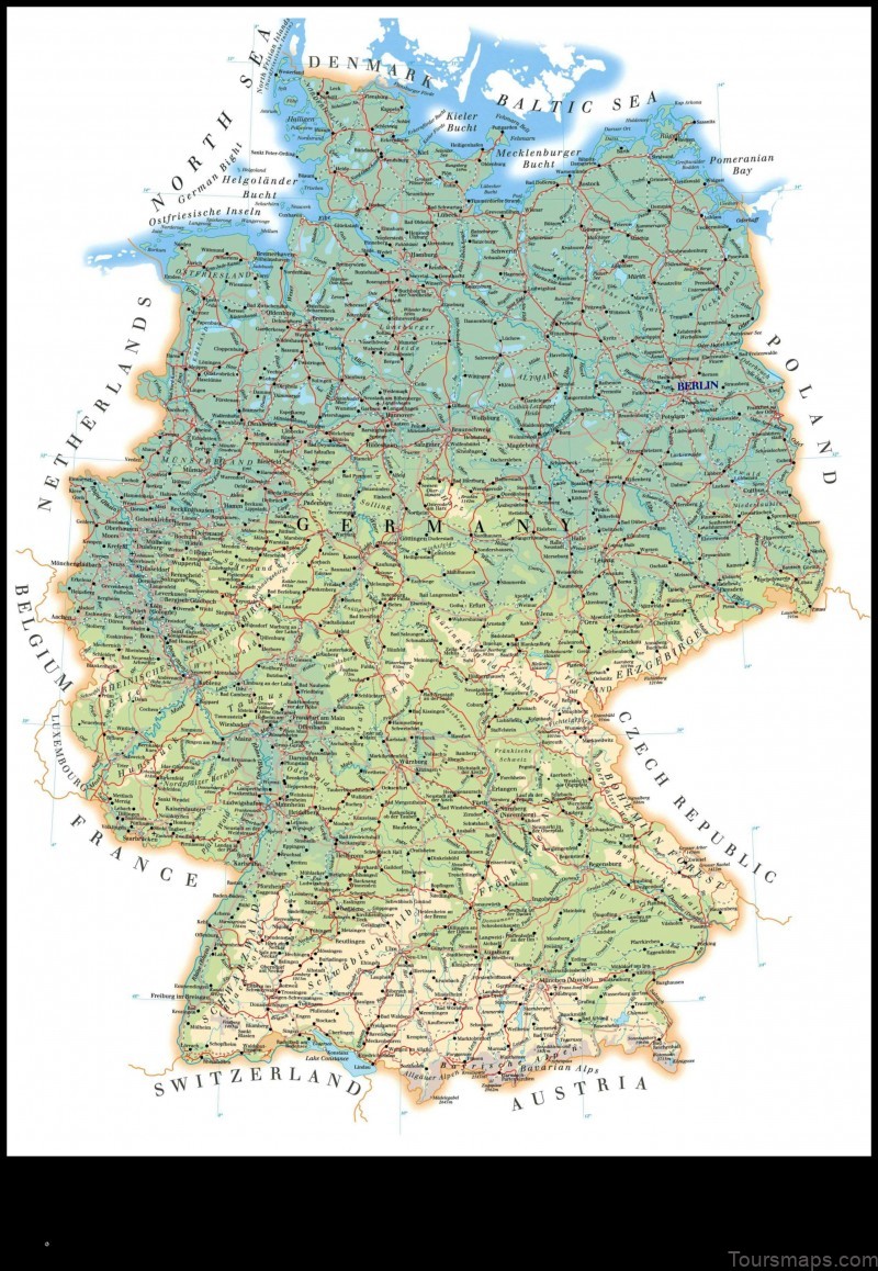 Map of Ering Germany