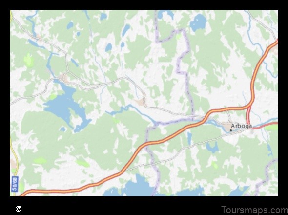 Map of Fellingsbro Sweden