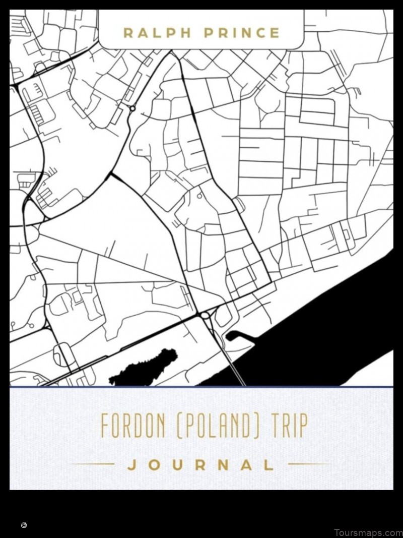 Map of Fordon Poland