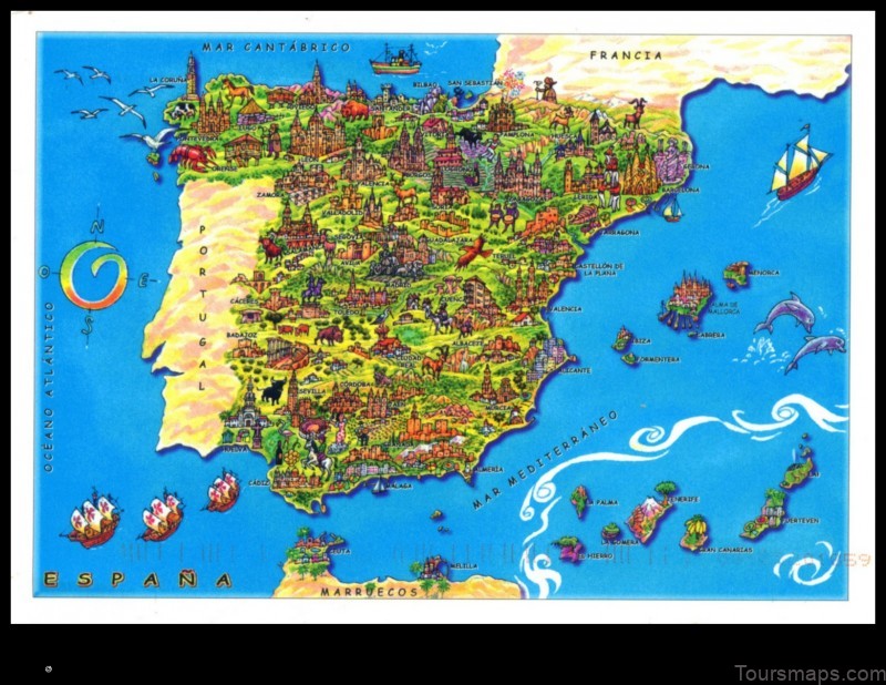 Map of Fuentelcésped Spain