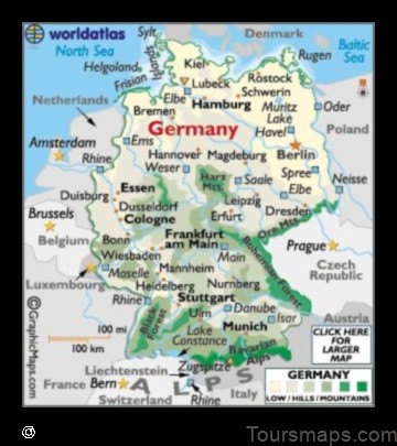 Map of Geraberg Germany