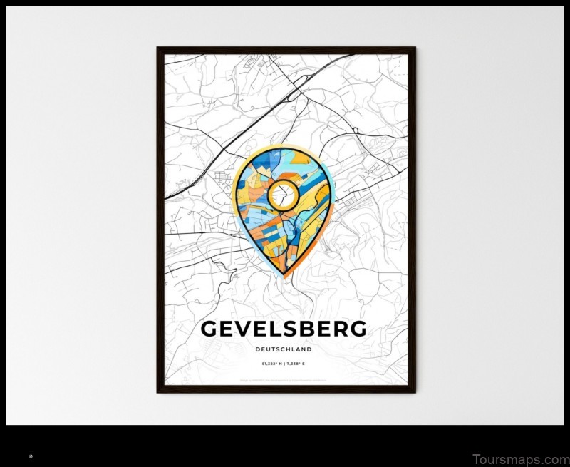 Map of Gevelsberg Germany