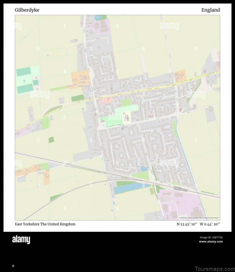 Map of Gilberdyke United Kingdom