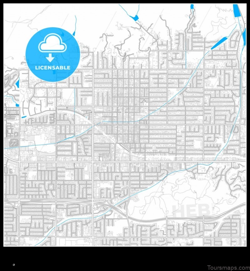 explore glendora united states with this detailed map