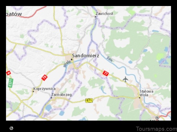 explore gorzyce poland with this detailed map