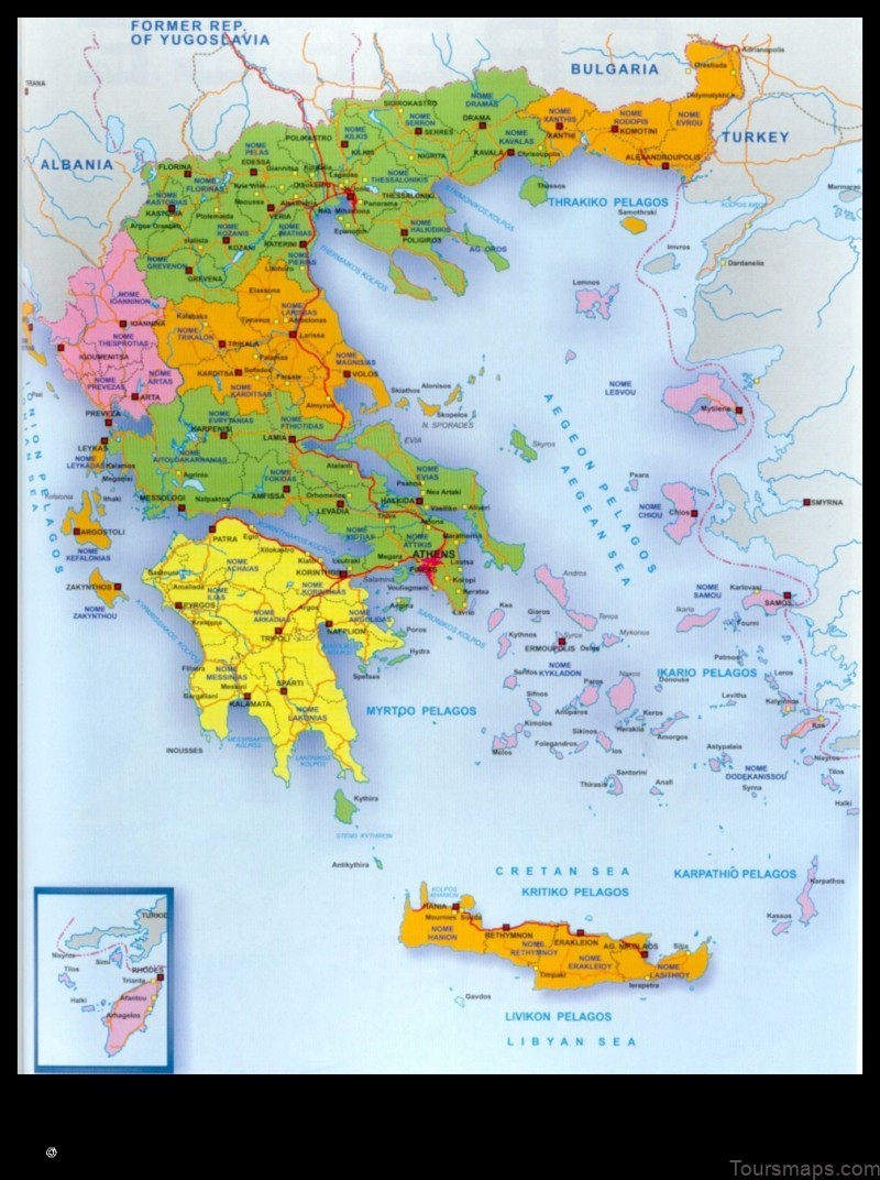 Map of Grammenítsa Greece