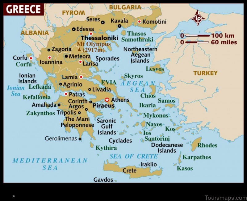 Map of Grammenítsa Greece