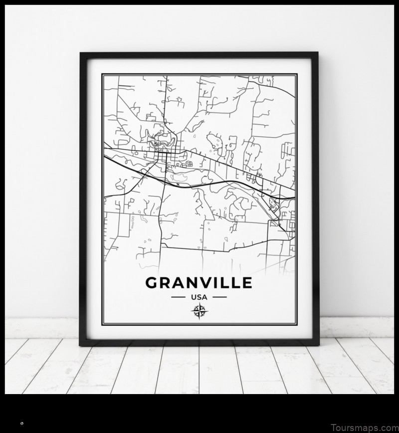 Map of Granville United States