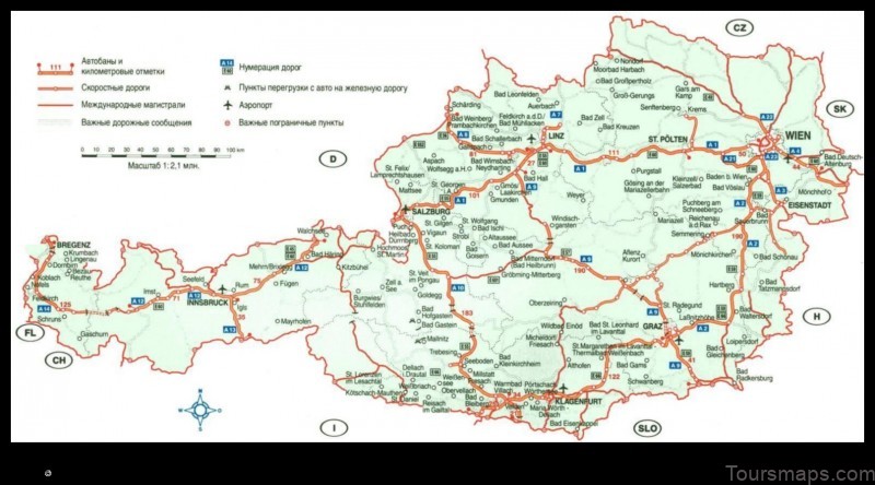 Map of Höchst Austria