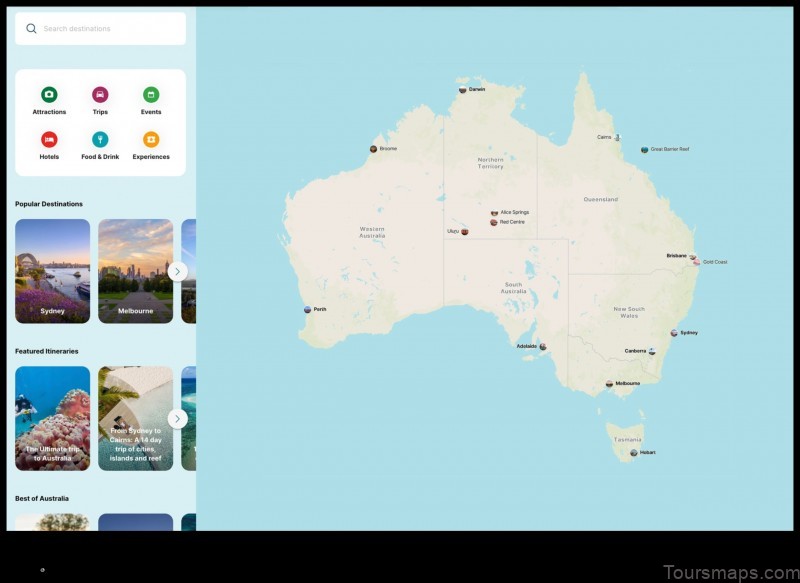 Map of Hurstville Australia