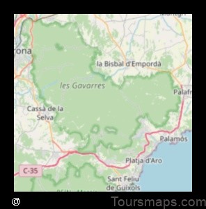 Map of Jafre Spain