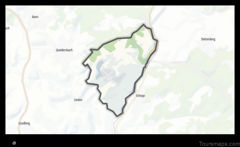 Map of Krickenbach Germany