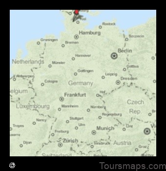 Map of Kropp Germany