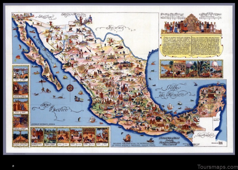 Map of Las Compuertas Mexico